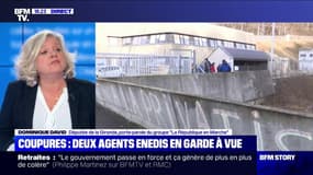 Coupures de courant: pour Dominique David (LaREM), "ce sont des actes complètement illégaux qu'il faut condamner"