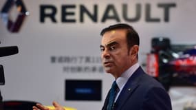 Carlos Ghosn, PDG de Renault, le 20 avril 2015.