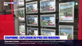 Craponne : explosion du prix des maisons