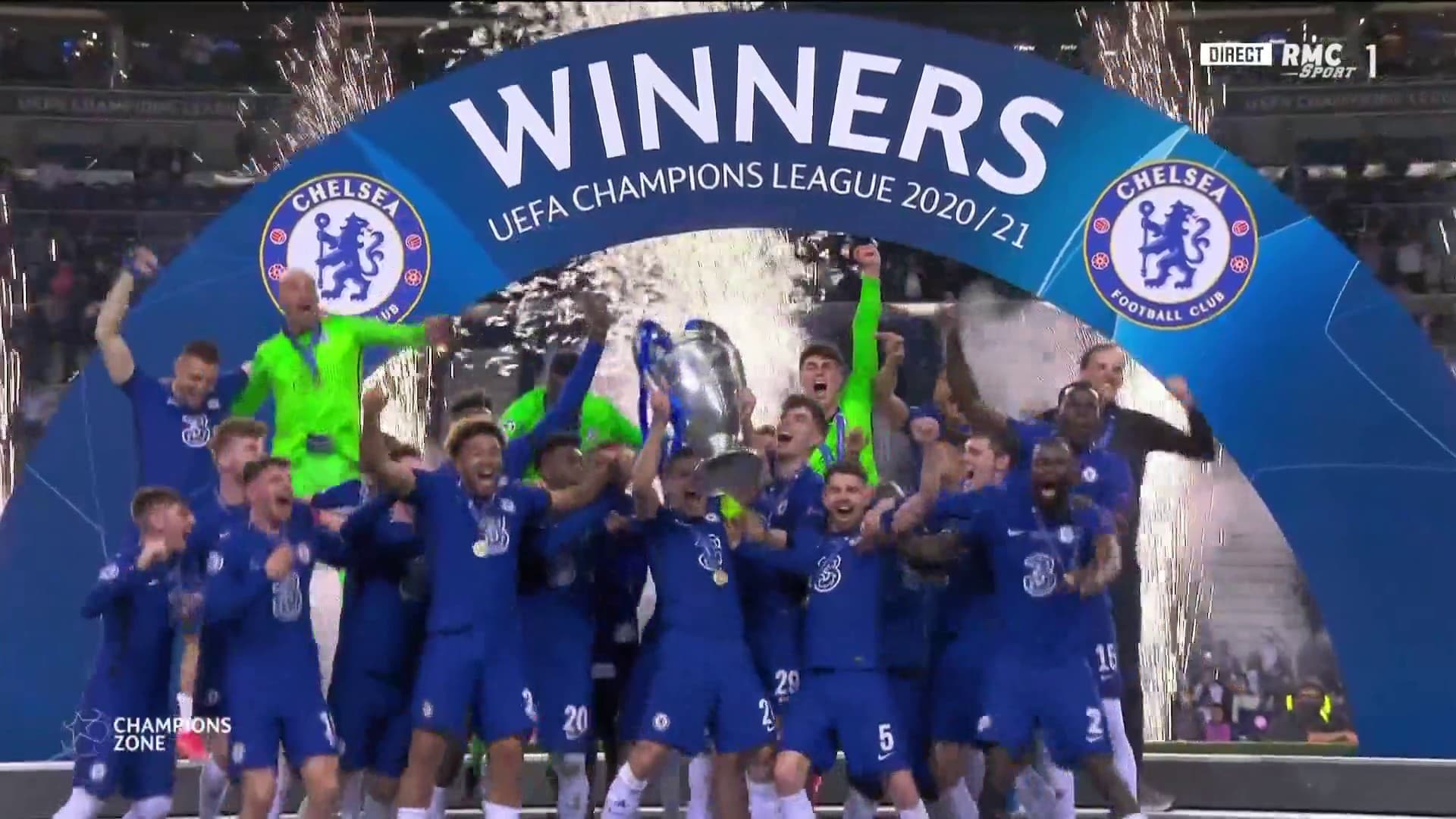 La célébration de Chelsea