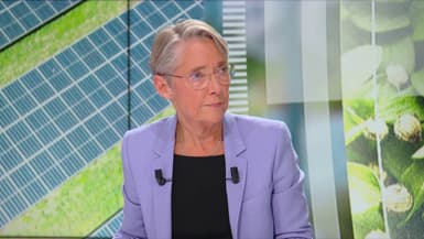 La Première ministre Elisabeth Borne, le 14 novembre 2022 sur BFMTV.