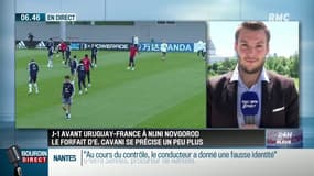 "L'ambiance est bonne, mais l’équipe de France est concentrée comme jamais, (...) Les joueurs ont pris la mesure de ce quart de final"