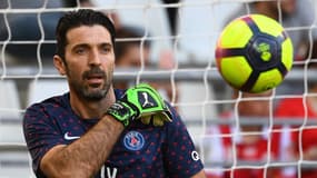 Gianluigi Buffon lors de Reims-PSG, le 24 mai 2019