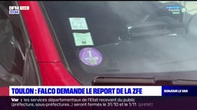 Toulon: Hubert Falco demande le report de la ZFE