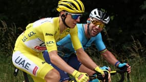 Tadej Pogacar et Mark Cavendish