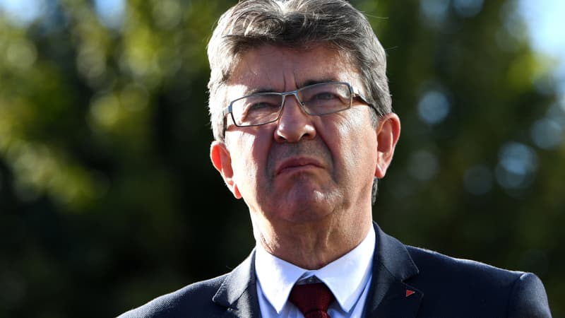 Jean-Luc Mélenchon, le 11 octobre 2017 à Grenoble. -