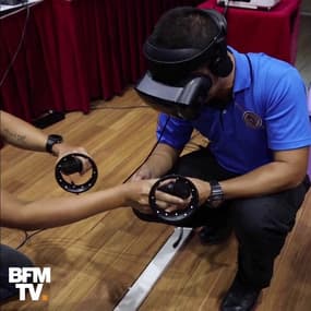 Ces policiers thaïlandais se préparent aux catastrophes grâce… à la réalité virtuelle