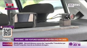 Info RMC: les voitures radars déployées dans 9 nouveaux départements