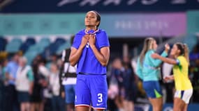 Wendie Renard après la défaite des Bleues contre le Brésil aux JO.