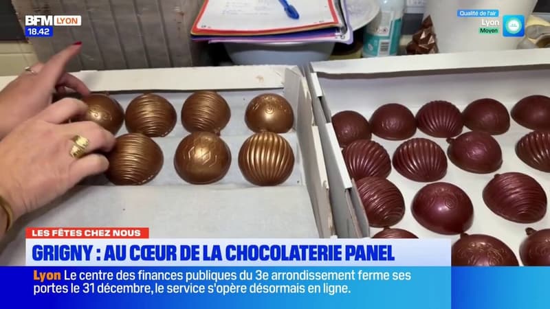 Grigny: au cœur de la chocolaterie Panel