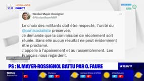 PS: Nicolas Mayer-Rossignol battu par Olivier Faure