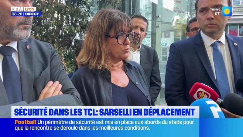 Sécurité dans les transports : V. Sarselli et J.Bréaud annoncent 200 policiers armés dans les TCL