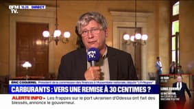 Prix du carburant: "Il n'y aura pas de solution tant qu'on ne bloque pas les prix", affirme Éric Coquerel