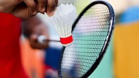 Un joueur de badminton (Image d'illustration)