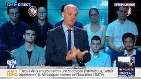 Gilets jaunes: Jean-Michel Blanquer "pense qu'il faut passer à une nouvelle étape"