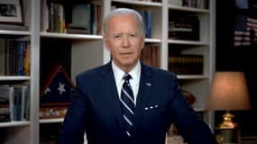 Joe Biden dans son message vidéo aux obsèques de George Floyd.