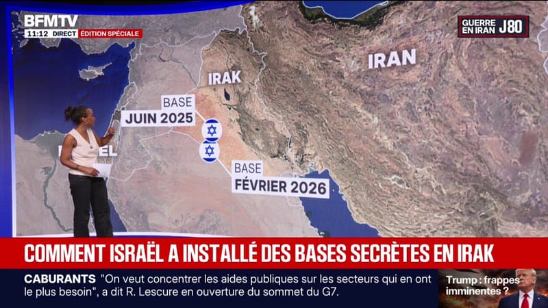 LES ÉCLAIREURS - Ce que l'on sait des bases secrètes installées par Israël en Irak