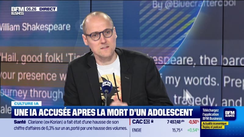 Culture IA : Une IA accusée après la mort d'un adolescent, par Anthony Morel - 24/10