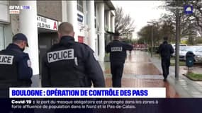 Boulogne: opération de contrôle des pass sanitaires