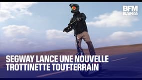 Segway lance une nouvelle trottinette tout-terrain