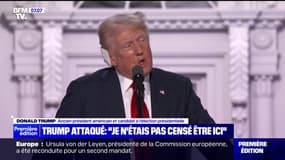 "Je n'étais pas censé être ici": Donald Trump cultive sa nouvelle image d'homme miraculé moins d'une semaine après la tentative d'assassinat contre lui 