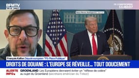 Gel d'un accord commercial avec les États-Unis: "Nous ne pouvons pas continuer à nous faire marcher dessus par M. Trump", déclare François Kalfon, eurodéputé "PS-Place Publique"