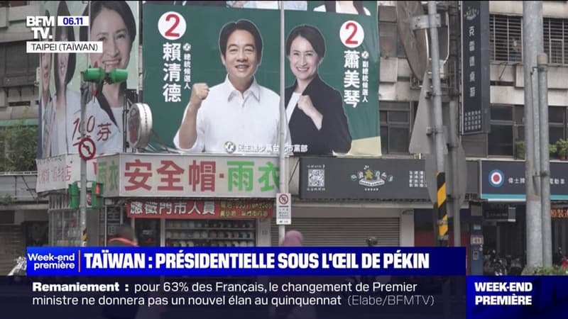 Taïwan: les relations avec la Chine au coeur de l'élection présidentielle