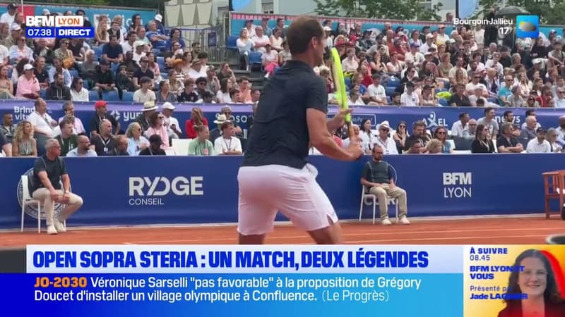 Retour sur le match d’exhibition Gasquet/Monfils à l’Open Sopra Steria