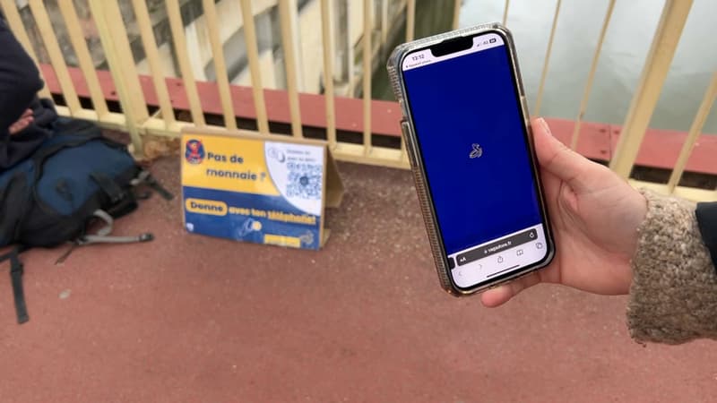 Des étudiants Lyonnais créent un dispositif pour donner aux SDF par smartphone