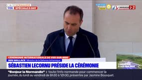 D-Day: Sébastien Lecornu préside la cérémonie internationale à Ver-sur-Mer