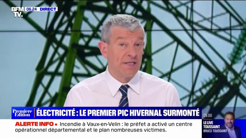La consommation d'électricité en baisse de 10% en France