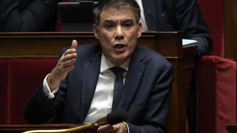 Le premier secrétaire du Parti socialiste Olivier Faure à l'Assemblée nationale en décembre 2019.
