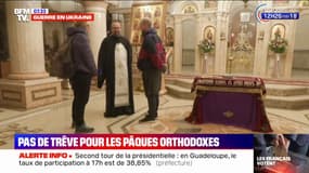 Guerre en Ukraine: pas de trêve pour la Pâques orthodoxe