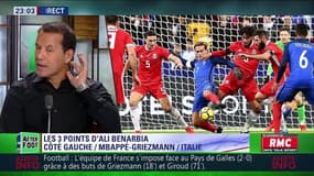 Les 3 points d'Ali Benarbia après le France-pays de Galles 