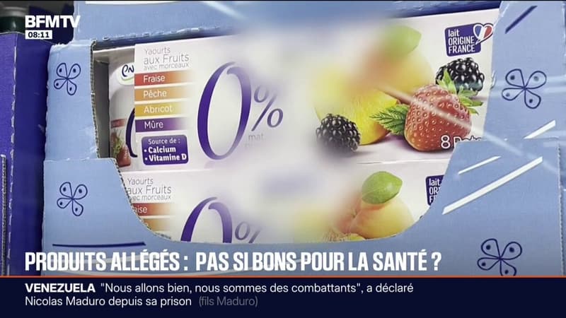 Selon une étude, les produits allégés en sucre sont moins bons pour la santé