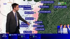 Météo Alsace: des perturbations attendues toute la journée, 12°C à Mulhouse l'après-midi