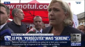 "On voit s'amonceler sur nous les persécutions", dénonce Marine Le Pen après l'aggravation de sa mise en examen