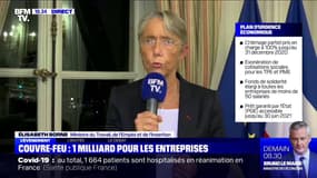 Pour Elisabeth Borne, il faut trouver, "le bon compromis entre le télétravail" et "la nécessité de garder les collectifs de travail"