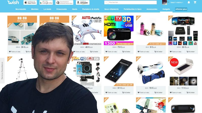 Peter Szulczewski, le créateur du site Wish qui est en train petit à petit de devenir un géant du e-commerce.