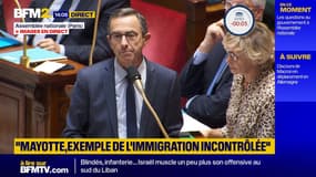 Bruno Retailleau sur Mayotte: "c'est le triste exemple d'une immigration mal contrôlée"