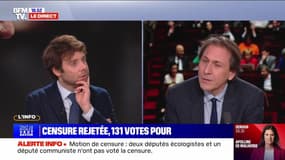 Censure rejetée, 131 votes pour - 16/01