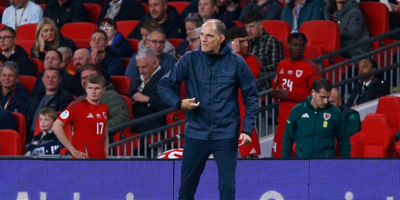 Thomas Tuchel lors du match amical Angleterre-pays de Galles (3-0), le 9 octobre 2025