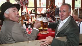 Carlo Ancelotti et Karl-Heinz Rummenigge