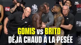 UFC Paris J-1 : Entre Gomis et Brito, c'est déjà chaud à la pesée