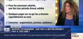 Happy Boulot: Que faut-il inscrire dans le rapport d'étonnement ? - 01/09