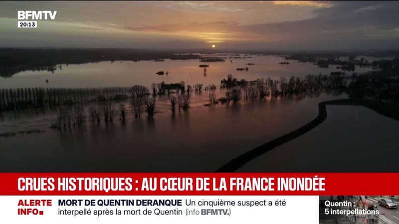 Intempéries/crues: 34ème jour de pluie, la France sous les eaux