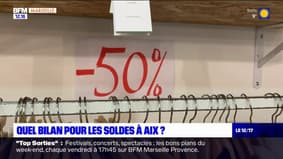 Aix-en-Provence: des soldes satisfaisantes pour les commerçants