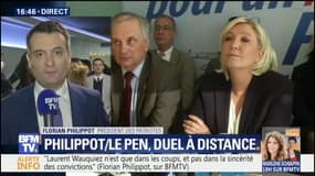 Philippot: "Marine Le Pen? Je la sens très aigrie depuis sa débâcle du débat du second tour"