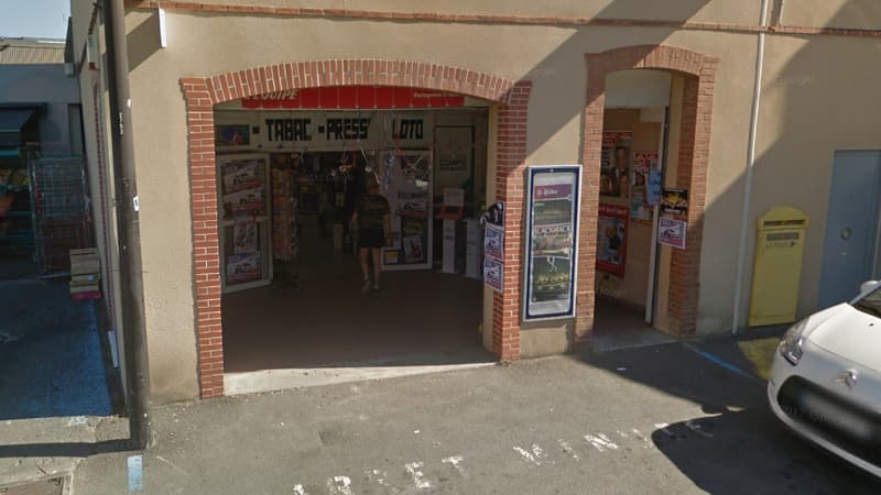 Le tabac en question, situé à l'est de la ville