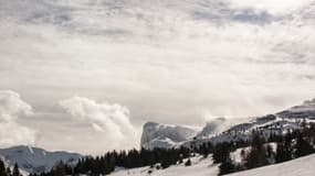 Le domaine skiable de la Joue-du-Loup, dans le massif du Dévoluy. 